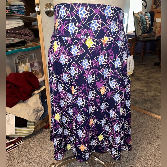 Lularoe Azure Skirt 3Xl - Picture 1 of 1